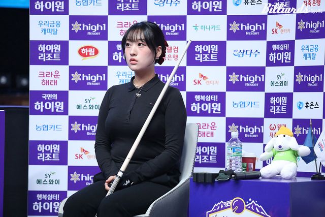 장가연은 1년 3개월 만에 16강 진출에 성공했다.