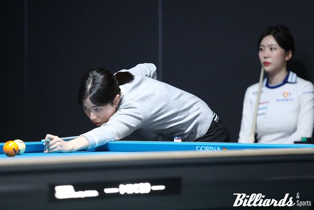 64강에서 정수빈에게 하이런 11점을 맞고 역전패를 당한 박정현.