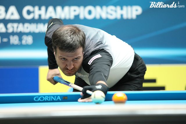 잔 차파크(우리금융캐피탈)를 3-1로 꺾고 32강에 올라온 륏피 체네트(하이원리조트).