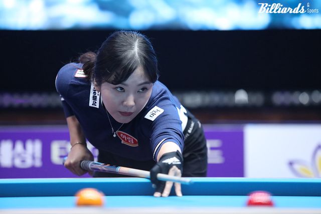 16강에서 백민주에게 탈락한 김상아.