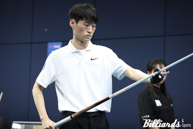 김홍민도 이국성을 꺾고 PBA 신예 돌풍에 합류했다.