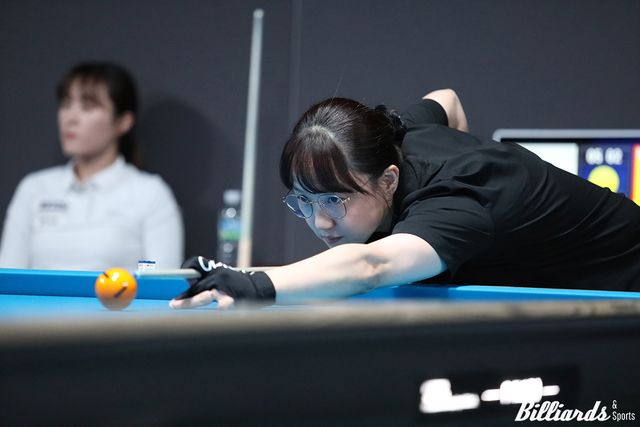 16강에서 임정숙에게 패한 장혜리.