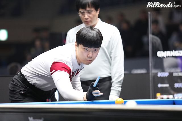 B조에서 3승을 거두며 1위를 차지한 김행직(전남-진도군청).