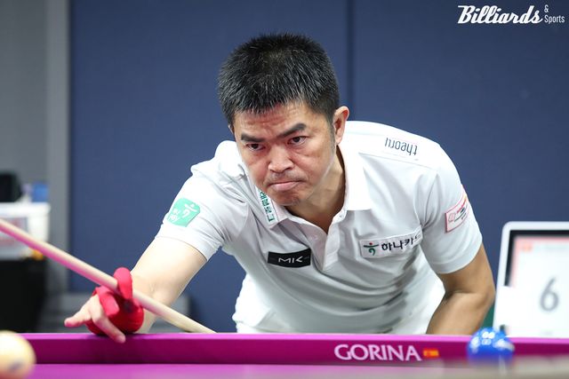 응우옌꾸옥응우옌(하나카드)은 16강에서 이승진과 대결한다.
