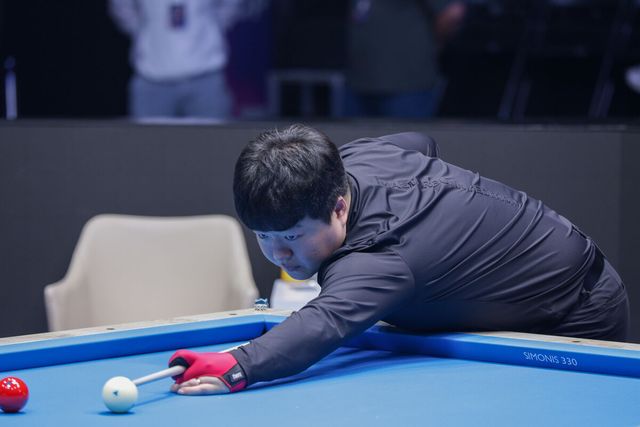 조명우는 경기 중반부터 연속득점을 이어가며 순식간에 점수 차를 벌렸다.