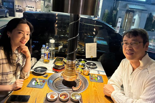 차유람과 미국의 프로 포켓볼 선수 찰리 윌리엄스가 20여년 만에 재회했다. 사진=찰리 윌리엄스 SNS