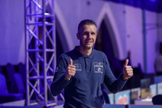 준결승에 진출한 피터 클루망(벨기에).