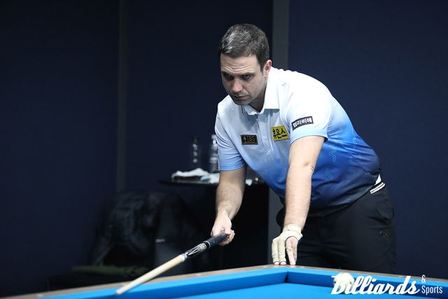 승부치기에서 이대웅을 꺾고 64강에 오른 하비에르 팔라손