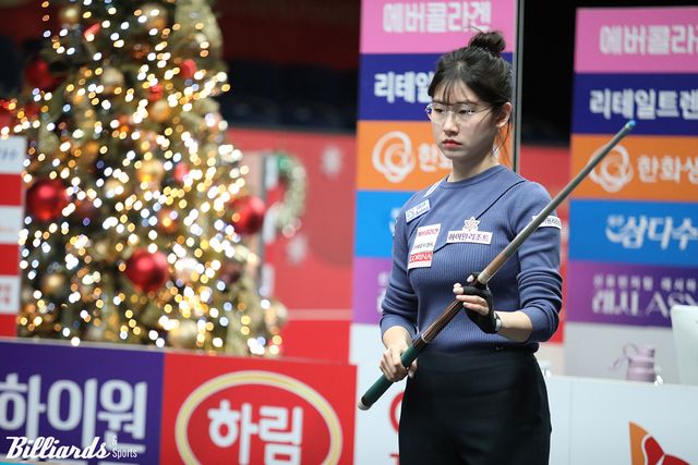 이미래는 7차 투어 우승에 이어 8차 투어도 16강까지 무난하게 올라가며 2회 연속 우승에 한걸음 더 다가갔다.