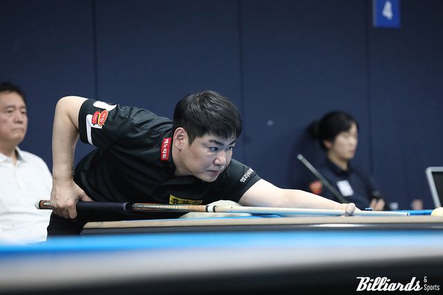 하이런 13점과 애버리지 2.647을 치며 64강에 올라온 이상대(휴온스).