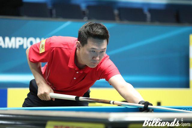 16강에서 하이런 20점을 치며 애버리지 3.889를 기록한 이희진.