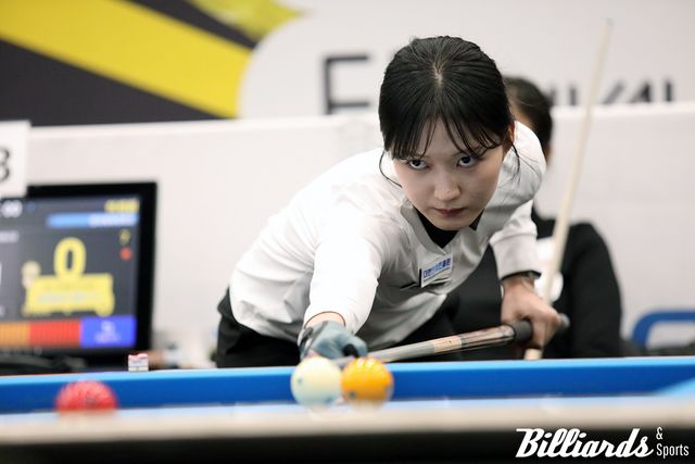 백가인이 김하은에 이어 3번째 대결 만에 허채원까지 꺾고 결승에 안착했다. 사진=대전/이용휘 기자