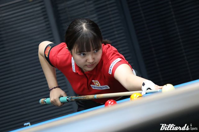 16강 진출에 실패한 황민지(NH농협카드).