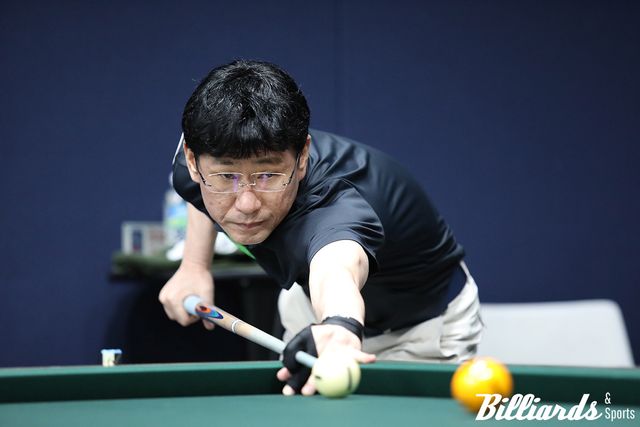 김태융과 64강 맞대결을 벌이는 정대식.