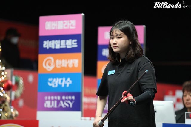 64강에서 김가영(하나카드)을 꺾고 올라온 김한길은 박정현에게 덜미를 잡혔다.