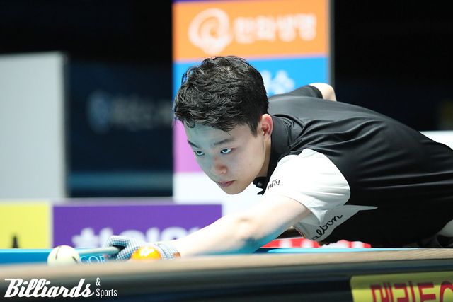 시즌 두 번째 우승을 노린 김영원의 8차 투어 도전은 김태융에게 가로막히고 말았다.