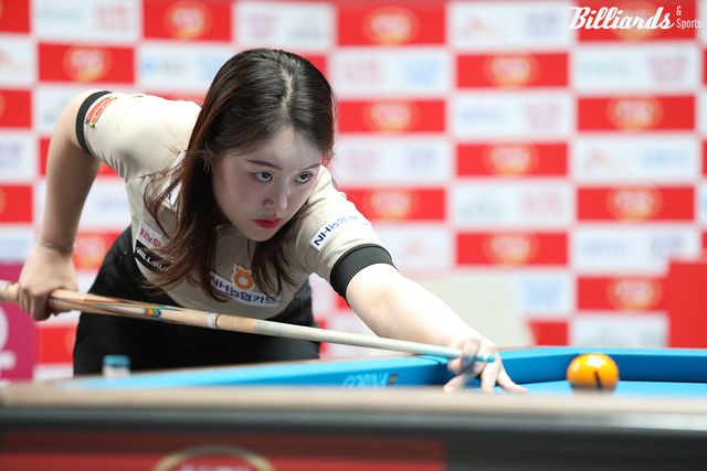 김보미(NH농협카드)는 7차 투어에 이어 8차 투어에서도 8강에 올라가며 2회 연속 4강 진출에 도전한다.