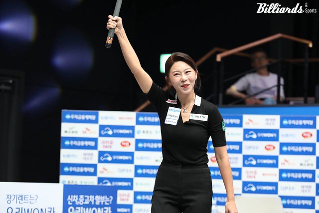 개막전과 4차, 5차 투어에 연속 우승을 차지해 시즌 3승을 달성한 김가영(하나카드).