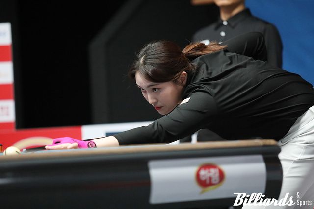 두 시즌여 만에 4강에 오른 강지은이 '여자 헐크'의 부활을 알렸다. 사진=김민영 기자