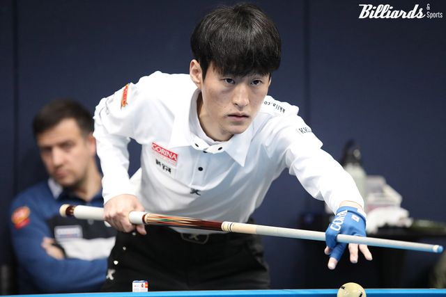 김홍민은 128강에서 김병호(하나카드), 64강에서 륏피 체네트(하이원리조트)를 모두 승부치기에서 꺾고 32강에 올라왔다.