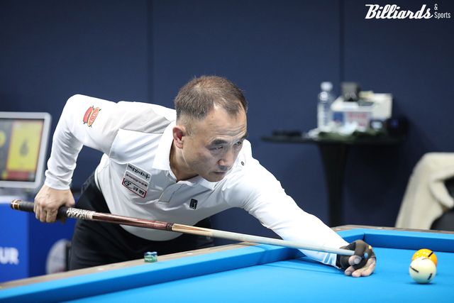 64강에서 쩐득민(하림)을 승부치기에서 꺾고 32강에 올라온 이승진.