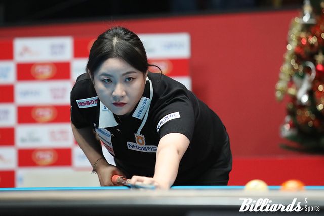 김예은을 상대로 5번째 승리를 거두고 결승에 오른 김민아.