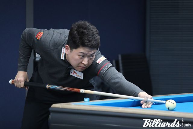 강동궁에게 첫 패배를 당하며 준결승전 진출이 좌절된 조건휘. 사진=김민영 기자