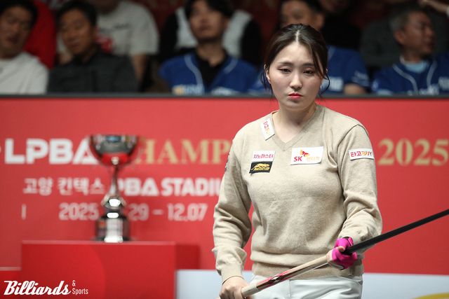 강지은은 이번 대회 32강전에서 승부치기 역대 최고 하이런 9점을 기록하며 활약을 예고했다.