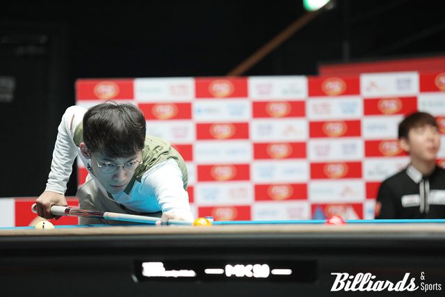 16강에서 일본의 모리 유스케를 3-0으로 완파하고 8강에 오른 언더독 임완섭.