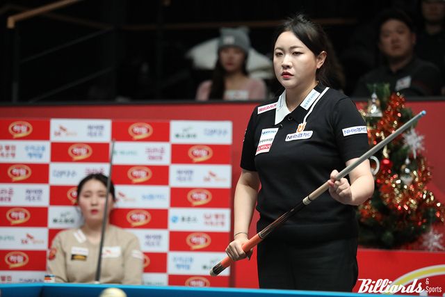 김민아는 세트스코어 0-3에서 3-3까지 쫓아가는 저력을 보여줬다.