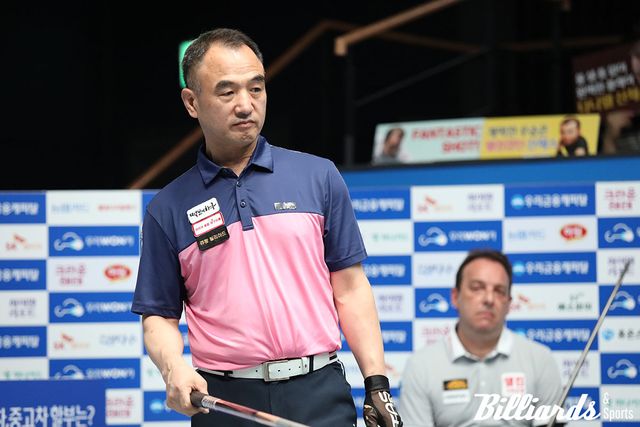 올 시즌 개막전 우리금융캐피탈에서 산체스와 한 차례 대결한 이승진은 두 번째 대결에서도 0-4의 완패를 당하고 말았다. 이용휘 기자