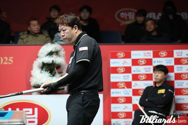 강동궁은 이번 투어 준결승전에서 최성원과 첫 맞대결을 벌였다.