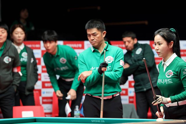 하나카드의 응우옌꾸옥응우옌과 김진아.