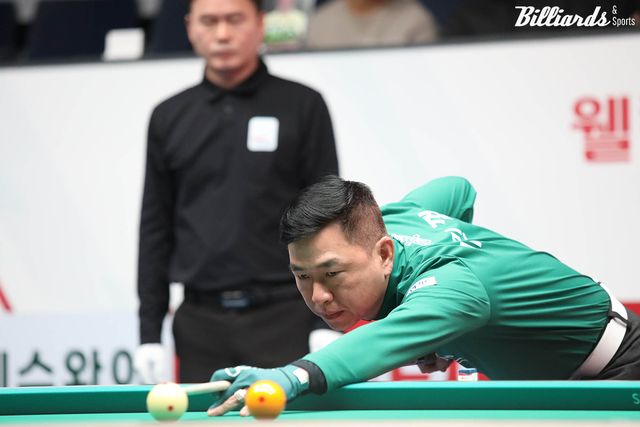 이날 NH농협카드는 마민껌(베트남)이 5세트를 승리해 2-3으로 추격했다.