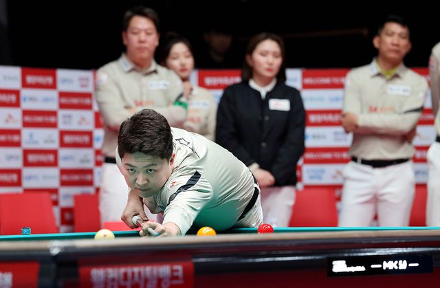 SK렌터카의 '뉴에이스' 조건휘는 3세트와 4세트에서 맹활약을 펼쳤다.