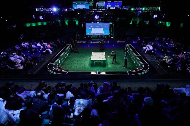 지난해 사우디아라비아에서 열렸던 '월드풀챔피언십' 경기 장면.