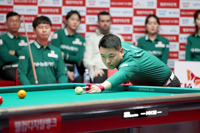 NH농협카드의 주장 조재호.&nbsp;사진=PBA&nbsp;