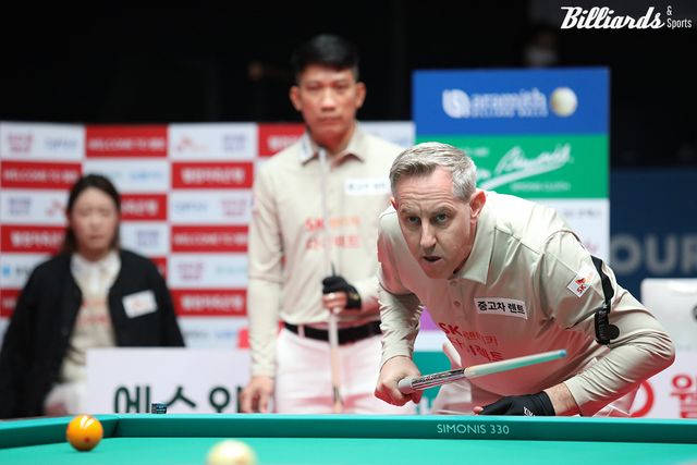 에디 레펀스는 1세트와 5세트를 이겨 이날 승리의 수훈갑이 됐다.