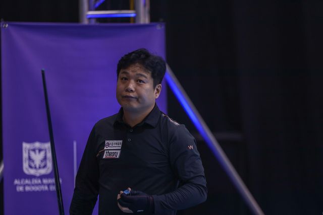 1승 1패로 2위에 머문 한국의 서창훈(시흥체육회).