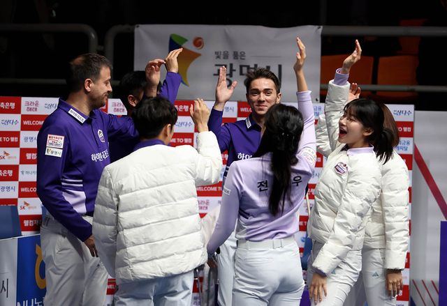 3라운드 2위, 4라운드 3위로 하위권 탈출에 성공한 하이원리조트. 사진=PBA 제공