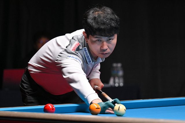 월드챔피언십 조별리그전에서 7연패 늪에 빠진 김현우1(NH농협카드)은 조재호를 상대로 연패 탈출에 도전한다.