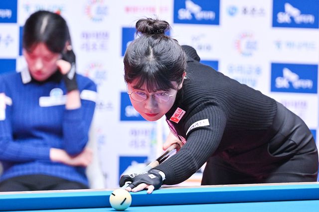 이미래가 패배 위기를 극복하고 역전승으로 조별리그 첫 승리를 따냈다. 사진=PBA 제공