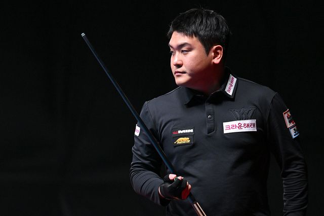 1승 1패로 G조 2위에 올라 있는 오태준(크라운해태).