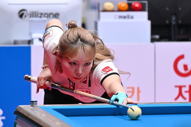 2패를 당하며 16강 탈락이 확정된 김예은(웰컴저축은행)