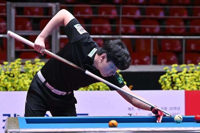 C조 3위를 차지한 신정주(하나카드)