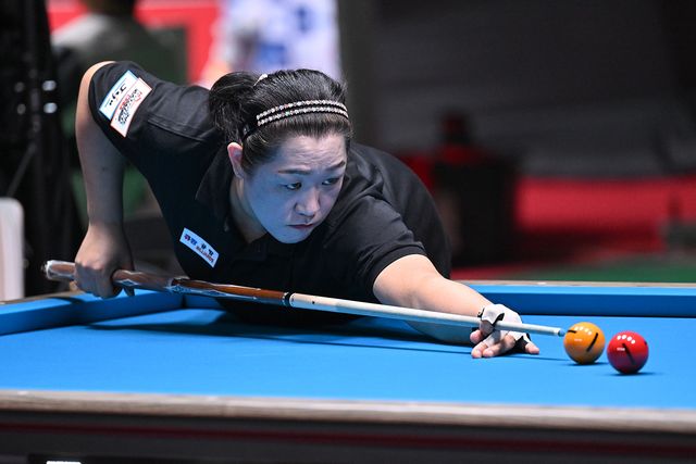 E조에서 김정미와 최종전을 치르는 오지연.