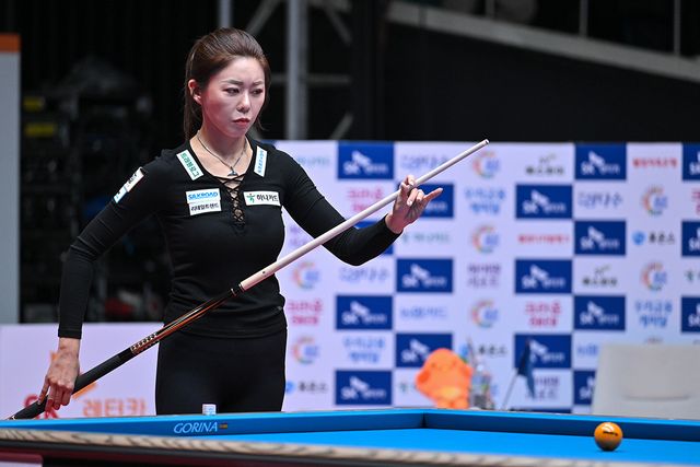 김가영(하나카드)의 연패 행진이 39번째 경기에서 막을 내렸다. 사진=PBA