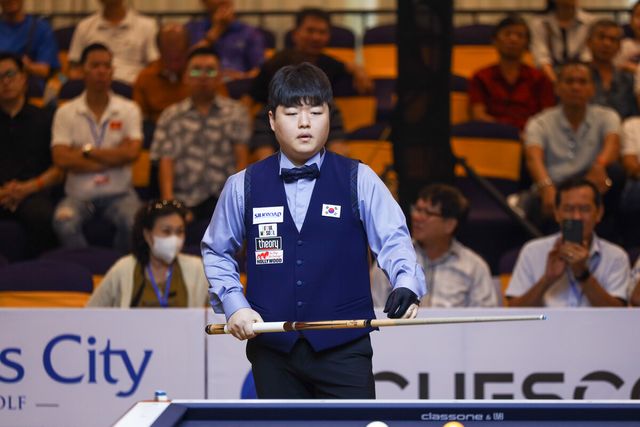 2024년 세계3쿠션선수권대회에서 우승을 차지하며 세계 챔피언에 등극한 조명우가 허정한과 함께 두 번째 '세계3쿠션팀선수권대회'에 도전한다. 사진=SOOP