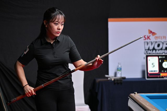 임경진은 김상아에게 1-3으로 져 8강 진출에 실패했다.