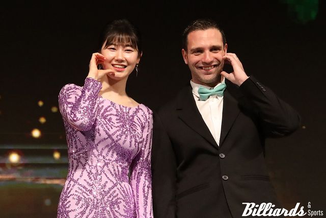 베스트드레서로 선정된 이미래와 하비에르 팔라손